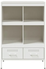 Móvel alto 68x39x101,5 cm aço branco