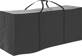 Outsunny Bolsa de Armazenamento para Almofadas de Jardim Impermeável Bolsa de Arrumação para Árvore de Natal 175x55x75 cm Preto | Aosom Portugal