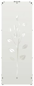 Suporte para lenha 40x30x80 cm aço laminado a frio branco