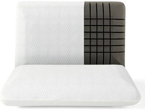 Cama flutuante com luzes LED, cama de plataforma moderna com cabeceira estofada ajustável, 200*140*100 cm, cinza