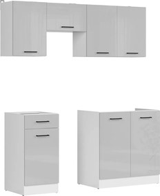 Conjunto de cozinha modular Line Grey 117