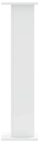 Suportes de colunas 2 pcs 30x30x95 cm derivados madeira branco