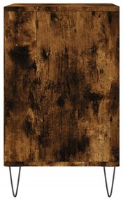 Sapateira 102x36x60 cm derivados de madeira carvalho fumado