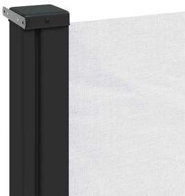 Toldo lateral retrátil 180x600 cm branco