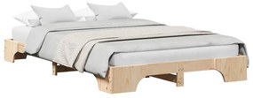 Cama 120x200 cm em Madeira de Pinho Maciça