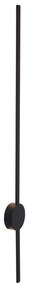 Candeeiro de parede moderno preto 100cm incl. LED - Clockwise Moderno