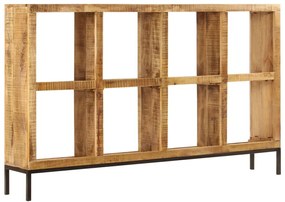 vidaXL Aparador 160x25x95 cm madeira de mangueira maciça