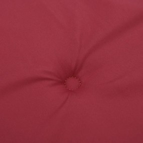 Almofadões lombares cadeiras jardim 6pcs oxford vermelho tinto