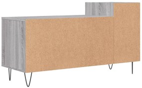 Móvel de TV 100x35x55 cm derivados de madeira cinzento sonoma