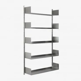 Estante De Parede ↔︎70 Cm Em Aço Inoxidável Nolvia Aço - Sklum