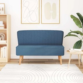 vidaXL Sofá de tecido 117x55,5x77 cm azul