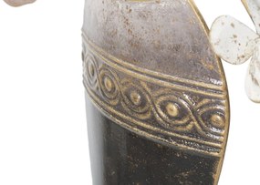 Painel decorativo 3D VASO DE PAREDE EM FERRO CM 87,5X6X46 MULTICOLOR