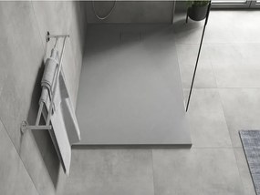 Mexen Hugo base de duche retangular SMC 140 x 80 cm, cinza - 42618014