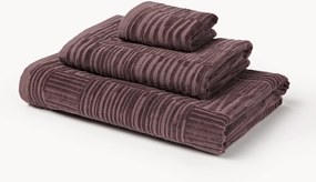 Conjunto de toalhas em veludo Petra, vários tamanhos