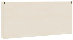 Vitrine de colecionador de madeira com portas 80x8,5x37 cm