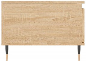 Mesa de centro 90x50x36,5 cm derivados madeira carvalho sonoma