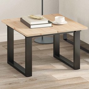 vidaXL Tampos de mesa retangulares 2 pcs 60x30x1,7 cm pinho maciço