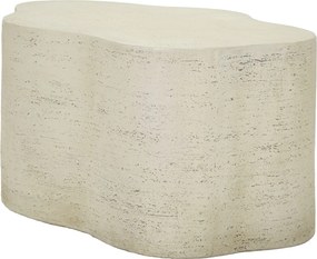 MESA DE CENTRO CLOUD 92,5X54,8X40 CM CREME