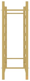 Garrafeira para 48 garrafas metal dourado