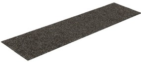 Tapetes de escada adesivos 30 pcs 76x20 cm retangular antracite