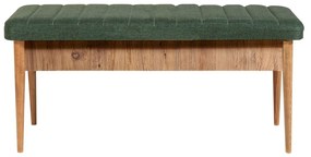 Banco Vina – Atlantic Pine Green – 110x46x40 cm