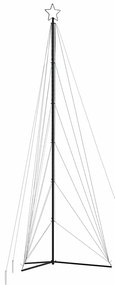 Árvore de Natal LED 861 LEDs Azul 478 cm