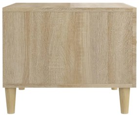 Mesas de centro 2 pcs 50x50x40cm deriv. madeira carvalho sonoma