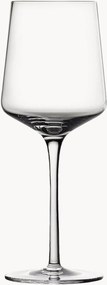Copos de vinho branco em cristal Rocks, conjunto de 2