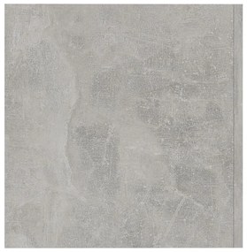 Armário de parede 80x39x40cm derivados madeira cinzento cimento