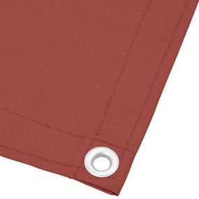 Tela de varanda 75x800 cm 100% poliéster oxford terracota