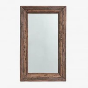 Espelho De Parede Retangular Em Madeira Juvira 90 X 150 Cm - Sklum