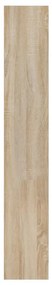 Sapateira 63x24x147 cm derivados de madeira carvalho sonoma