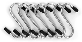 Gancho para pendurar Conjunto Prateado Metal 4,7 cm (12 Unidades)