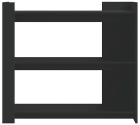 Mesa consola 100x35x90 cm derivados de madeira preto