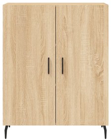 Armário alto 69,5x34x180 cm derivados de madeira cor sonoma