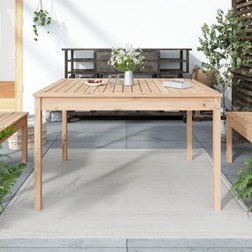 Mesa de jardim 121x82,5x76 cm madeira de pinho maciça
