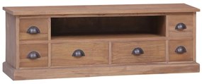 vidaXL Móvel de TV 120x30x40 cm madeira de teca maciça