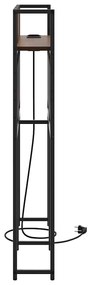 Cabeceira de armazenamento Carvalho castanho 80 cm