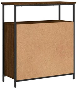 Aparador 70x30x80 cm derivados de madeira carvalho castanho