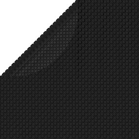 Cobertura para piscina 527 cm PE preto
