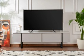 Móvel para TV Serenity - Cinza Preto - 180x50x29,5 cm