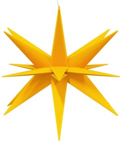 Luz de Natal com LED dobrável 100 cm amarelo