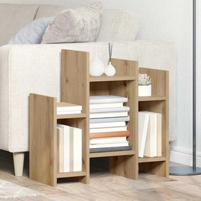 vidaXL Armário lateral Carvalho Artesanal 60 x 26 x 60 cm