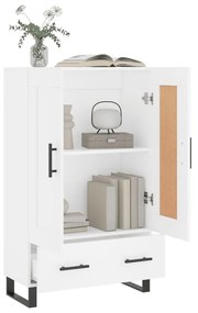 Aparador alto 69,5x31x115 cm derivados de madeira branco