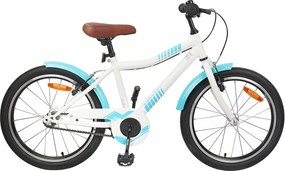 vidaXL Bicicleta Infantil 24 Polegadas para 8-12 anos Azul Claro