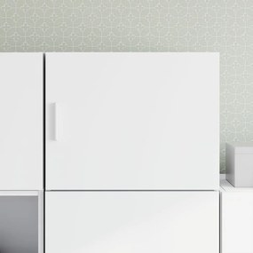 vidaXL Armário de parede 50x42,5x40 cm derivados de madeira branco