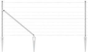 Cerca de Campo 1x50 m Aço Galvanizado