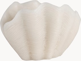 Vela artesanal em forma de concha