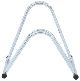 Suporte independente para 2 bicicletas aço galvanizado