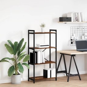 vidaXL Estante Carvalho Defumado 40 x 30 x 85 cm Madeira processada